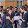 Alcune volontarie delle associazioni in Porto Vecchio (Silvano)