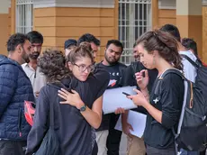 Alcune volontarie delle associazioni in Porto Vecchio (Silvano)