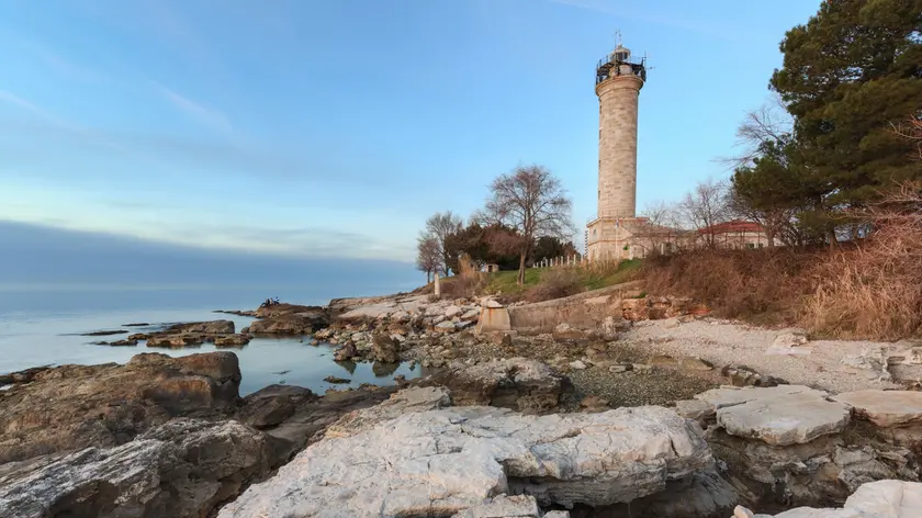 l faro di Punta Salvore in una foto d’archivio