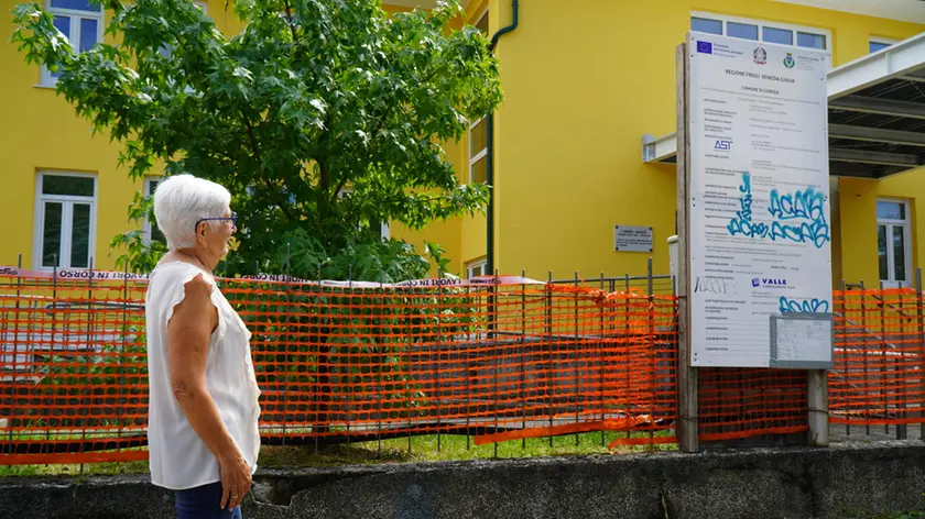 Il sopralluogo dell’assessore all’Istruzione Silvana Romano Foto Roberto Marega