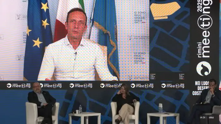 L'intervento del governatore Fedriga al meeting di Rimini