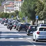 Le lunghe code di domenica a Sistiana (Bruni)