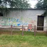 Una delle aree deturpate a San Lorenzo