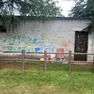 Una delle aree deturpate a San Lorenzo