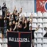 Il gruppetto dei “Triestini” presente e in silenzio a Sesto San Giovanni (Andrea Lasorte)