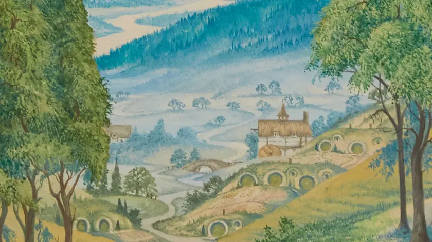 Un’illustrazione ispirata al Signore degli Anelli