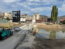 Il nuovo ponte inaugurato a Mitrovica