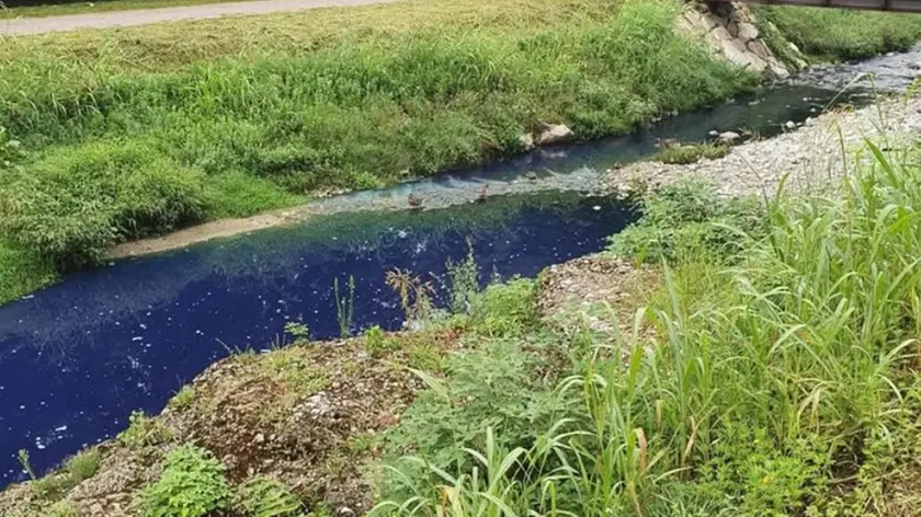 Il Corno “blu” come appariva nei giorni passati
