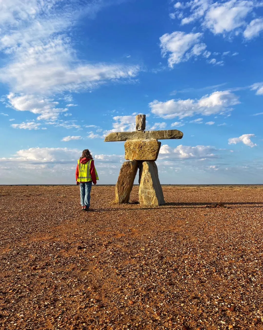 Una sosta sull’Odnadatta Track in Australia, giugno 2023
