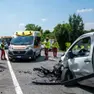 Un incidente sulla Pontebbana (foto d'archivio)