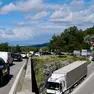Il traffico sul bivio ad H (SIlvano)