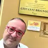 Omar Greco al suo primo giorno di lavoro al Bem