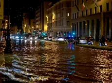 Le Rive di Trieste allagate. Foto Lasorte