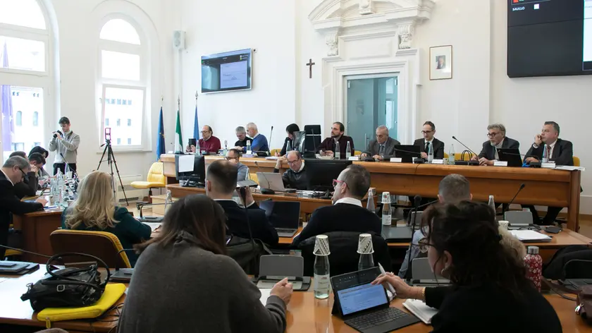 Il Consiglio comunale di Monfalcone. Foto Katia Bonaventura