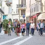 Turisti visitano via Rastello a Gorizia