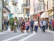 Turisti visitano via Rastello a Gorizia
