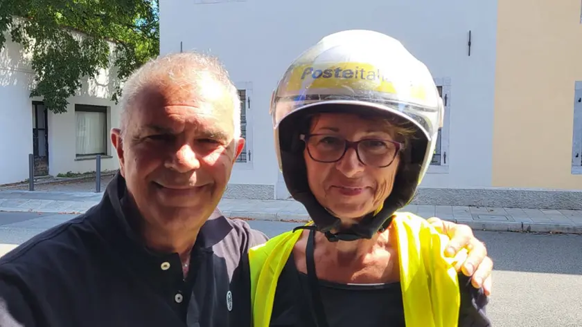 Rossana Criscitiello con l’assessore Alessandro Bassi