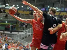 La Pallacanestro Trieste in amichevole contro Lubiana (Bruni)