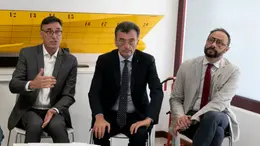 Giuseppe Coronella, Marco Bodini e Guido Bortoluzzi