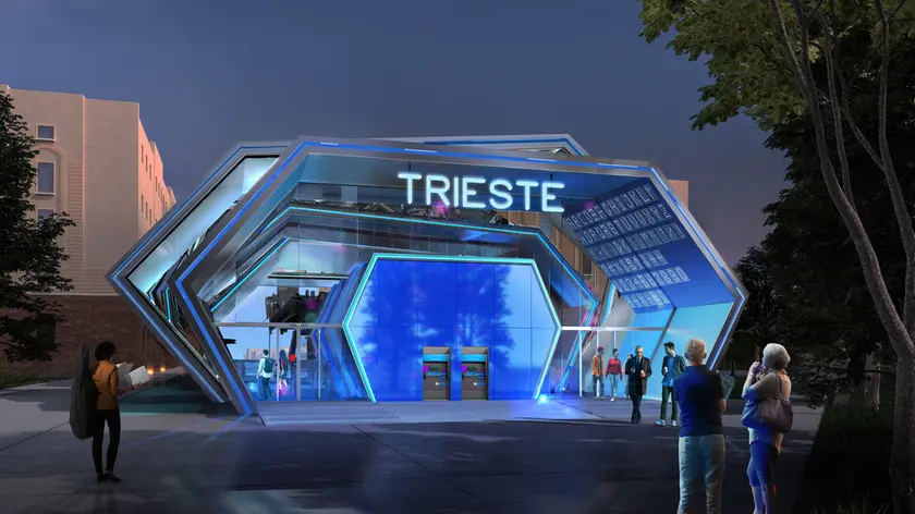 Il render delle stazioni Fuksas