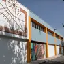 L'esterno della scuola Randaccio, appena inaugurata (Bonaventura)