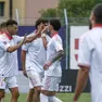 La Triestina calcio in azione (Mariani/Lasorte)