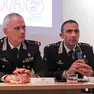 Gabriele Vitagliano (comandante di Legione) e Gianluca Migliozzi (comandante provinciale) foto Lasorte