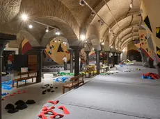 La palestra di arrampicata Dolomyte nell’ex Dreher a Il Giulia di Trieste. Foto Silvano