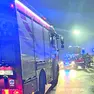 Un intervento notturno di Vigili del fuoco e carabinieri