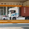 L’attività all’autoporto. (Foto Tibaldi)