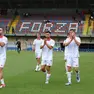 La Triestina alla fine del match contro il Lumezzane