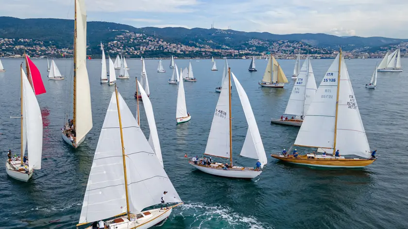 La Barcolana Classic in una delle passate edizioni. (Studio Borlenghi)