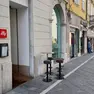 Il Bar Illy in via delle Torri (Bruni)