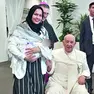 L'incontro di Weam con Papa Francesco