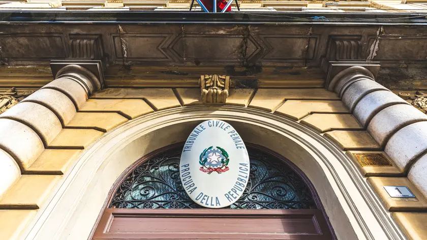 L’ingresso del Tribunale di Gorizia