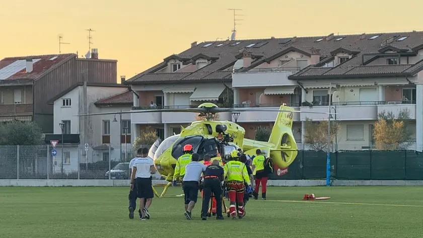 L’elisoccorso alla Schiusa