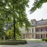 L’ingresso di Villa Ceconi. Nell’enorme parco anche un albero di sughero di quasi 200 anni