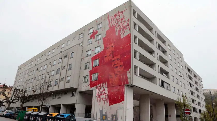 Il complesso Ater di piazzale De Gasperi (Silvano)
