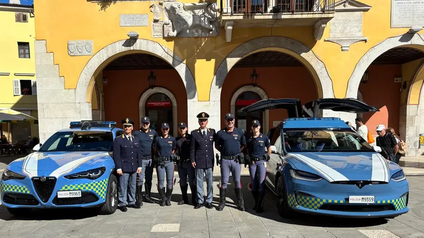 La Polizia Stradale a Muggia