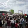 Il partecipato presidio al Porto di Trieste