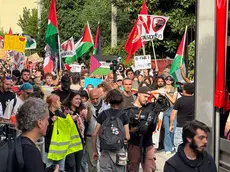 La manifestazione a Venezia