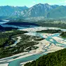 In questa foto, il Tagliamento immortalato nelle foto di Ulderica Da Pozzo