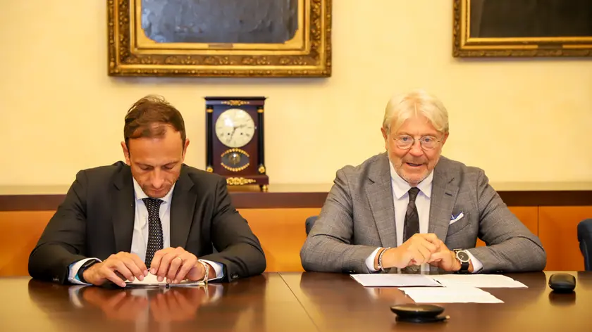 Fedriga e Paoletti alla presentazione (Tibaldi)