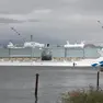 La Star Princess in bacino: gemella della Sun Princess, è la seconda nave da crociera più grande mai costruita in Italia Katia Bonaventura