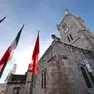 La torre del Lloyd, simbolo della sede, a Trieste, dell’Autorità di Sistema portuale del mare Adriatico orientale (Lasorte)