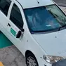 L'auto danneggiata dal vandalo
