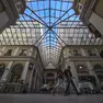 Il lucernaio in Galleria Tergesteo (fotoservizio Andrea Lasorte)