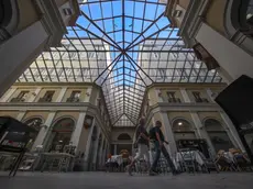 Il lucernaio in Galleria Tergesteo (fotoservizio Andrea Lasorte)