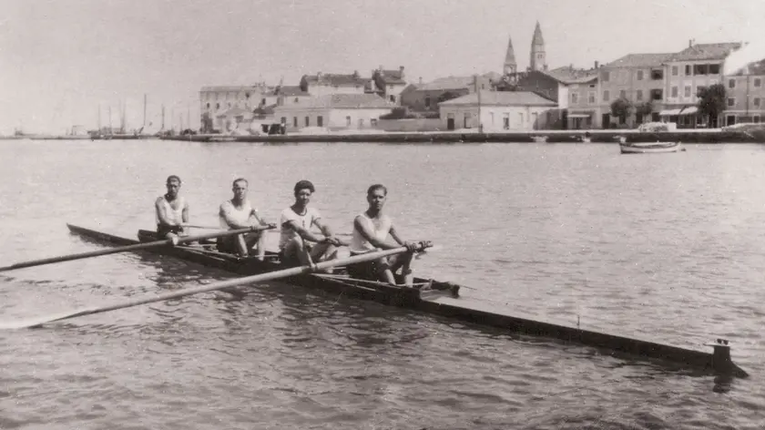 L’equipaggio della Pullino che trionfò alle Olimpiadi di Amsterdam nel 1928