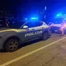 La Polizia e il 118 in via San Pasquale dove la sessantaquattrenne è stata fermata